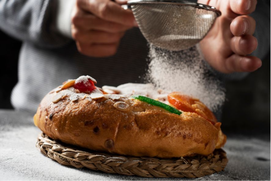 Roscón de Reyes casero y esponjoso