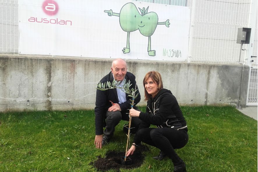 Sandúa y Ausolan organizan la jornada 'Verduras & Aceite de oliva' con la participación de 15.000 escolares