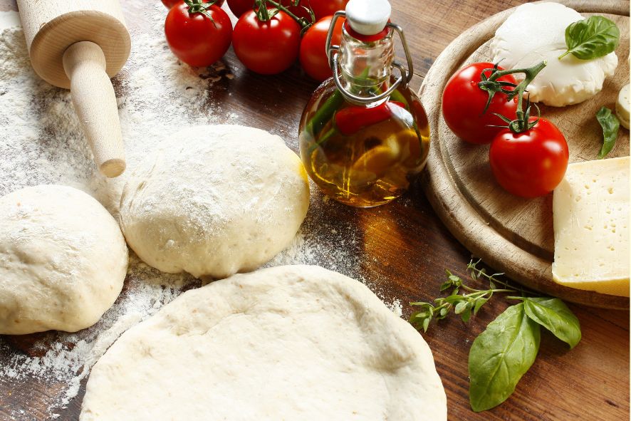 Receta de masa de pizza italiana, rápida, fácil y auténtica