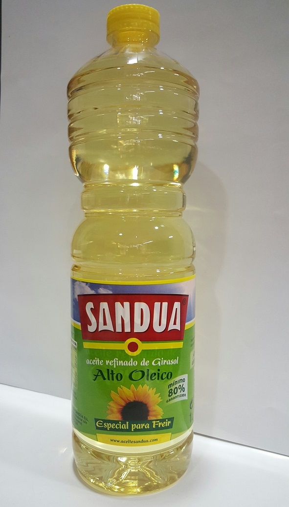 Sandua presenta su aceite con alto contenido en ácido oleico ahora también para el consumidor final