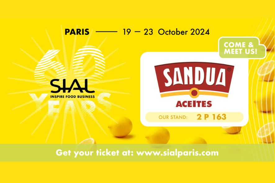 ACEITES SANDUA returns to SIAL 2024 with its wide range of oils.