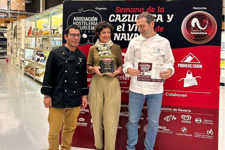 Casa Perico de Larraga se lleva el Premio a la mejor cazuelica con aceites Sandúa