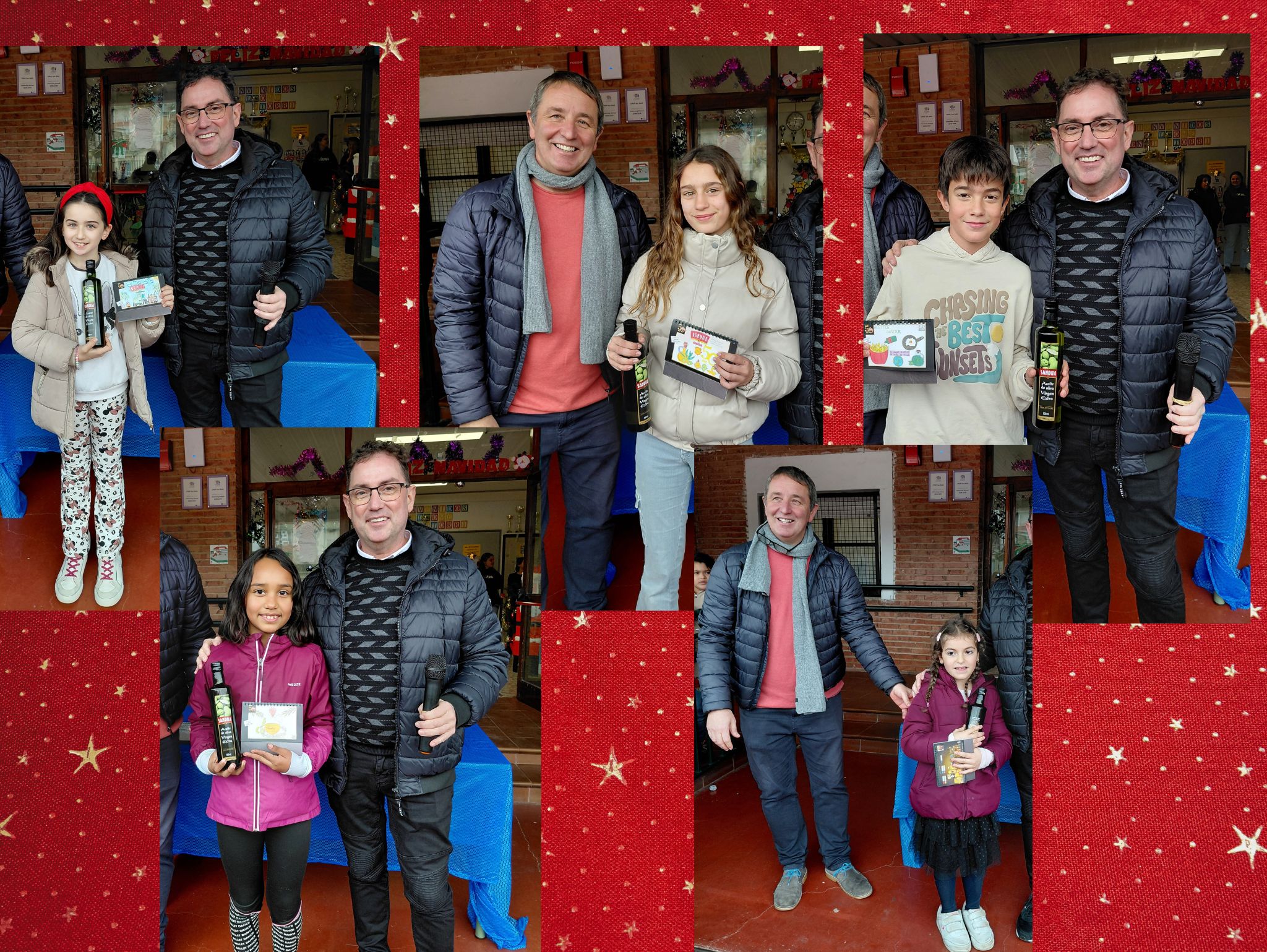 Sandúa presenta su calendario 2026 con los dibujos ganadores de los alumnos del colegio San Babil de Ablitas