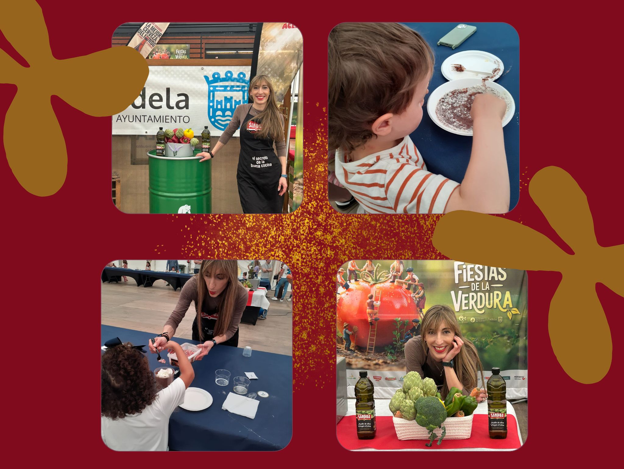 Las Fiestas de la Verdura de la Ribera Navarra incluyen unas 200 actividades y la participación de Aceites Sandúa